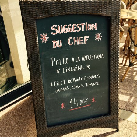 SUGGETION DU CHEF