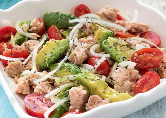 SALADE DAVOCAT AUX THONS