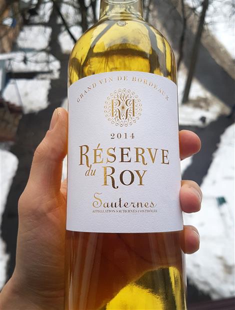 RESERVE ROY SAUTERNES
