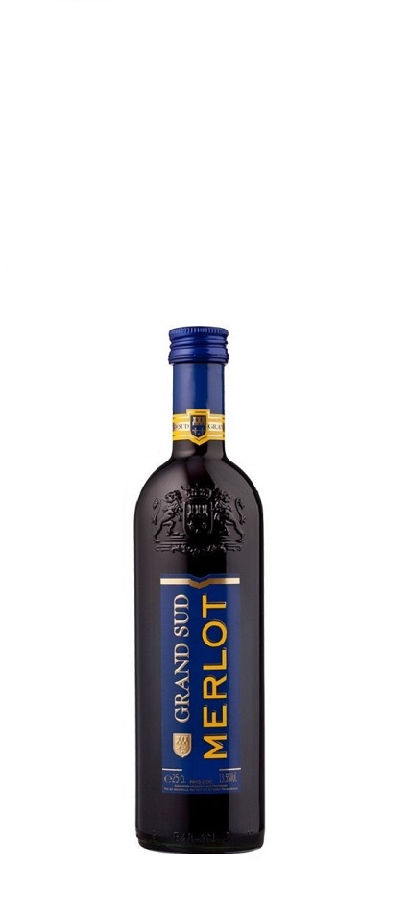 GRAND SUD MERLOT ROUGE 25CL