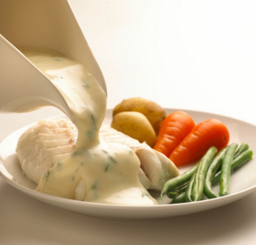 POISSON SAUCE BLANCHE