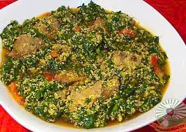 [2313369] OKONOBONG WITH FISH AND MEAT