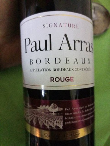 [5445172] PAUL ARRAS, BORDEAUX