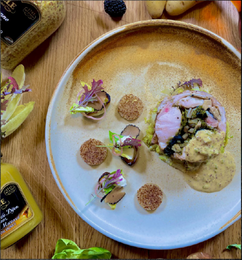 [2318249] DEMI LAPIN SAUCE DIJONNAISE